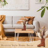 Sherr Back to School Supplies 6 Inch Cowboy Boot Pencil Holder Leather Pen Holder for Desk Western Cowboy Boot Vases Mak