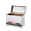 2Fold Pencil Dispenser for Classroom Stainless Steel Bulk Pencil Holder for Desk Includes Removable Label Stickers Teach