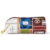 kate spade new york Pen and Pencil Case with Office Supplies Zip Pouch Includes Pencil Sharpener Eraser Ruler and 2 Wood