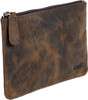 Leather Pencil pouch pen case zippered pencil case Sleeve Elegant and practical for artists Perfect for office by KomalC
