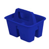 Storex Mini Classroom Caddy Multipurpose Classroom Organizer with Handle Blue 12Pack 01062U12C