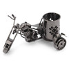 Metal Motorcycle Model Pen Holder Desktop Decorative Pen Holder Creative Motorcycle Model Pen Holder Office Desktop Orna