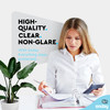 Clear Sheet Protectors for 3 Ring Binder Page Protectors 50 Pack 85 x 11 Non Glare Clear Heavy Duty Page Protector Binde