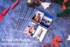 30 Pack 240 Pockets 25x35 Photocard Sleeves for 6 Ring A5 Binder UltraClear Kpop Photocard Sleeves DoubleSided 4 Pocket
