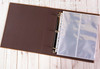 30 Pack 60 Pockets 45x11 Folded Map Sleeves UltraClear Brochure Organizer Pages for 3 Ring Binder Top Loading Map Protec