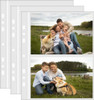 30Pack 4x6 Photo Sleeves for Ring Binders Total 120 Pockets 69x86