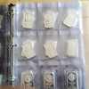 StoreSMART Silver Bar Storage 9Pocket Binder Page with Flaps 10Pack RMSTWPFSILVER10