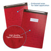 Blue Summit 10 Pressboard Report Covers with Fasteners 11x17 Folder for Blueprints 11x17 Portfolio Binder 3 Capacity Red