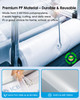 KTRIO 50 Pack Sheet Protectors for 3 Ring Binder Non Glare Clear Page Protector Plastic Document Sleeves Fits Standard 8