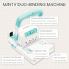 Craftelier Spiral Binding Machine Binder Machine for Book Binding Compatible with 21 Spiral Coils and Classic Rings up t