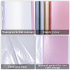 Tuhangcc Art Portfolio 85x11 Heavy Duty Display Book Folder with Clear Sheet ProtectorsDisplays 40Pages Presentation Boo