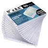 Performore 50 Sheet Protectors Landscape Clear Sheet Protectors 85 X 11 Inch for 3 Ring Binder Plastic Sheet Sleeves Top