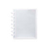 Clear Discbound Pocket Sleeves 7 Disc Sheet Protectors 20 Inner Pages PP 5x7 Pockets PET Cover Photo Card Protector Bind