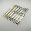 Shuokecrafts 2Pcs Metal Standard Letter Size Notebook 3Ring Binder Mechanism Replacement Kit3 O RingsLoose Leaf Binding