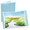 MG A3 Size 30Pocket Binder with Plastic SleevesBluePresentation Display Book196x122 inch Heavy Duty Art Portfolio Folder