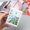 NatSumeBasics 12 A7 Binder Pockets Clear Cash Budget Envelopes PVC Planner Inserts for 6Ring a7 Binder Sheet Protectors