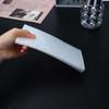 NatSumeBasics 12pcs Zipless Cash Envelopes A6 Binder Pockets Frost PP Planner Inserts Sheet Protectors for 6 Ring Binder