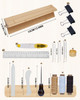 eZAKKA Book Binding Kits with Waxed Thread NeedleBinder Paper Clips Awl and Cradle for DIY Bookbinding Crafts and Sewing