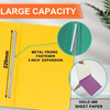gisgfim 12 Pcs 85 X 11 Pressboard Report Cover 3 Capacity Prong Clip Report Cover Metal Prong Fastener with Compressor L