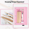 SKYDUE Pencil Pouch for 3 Ring Binder Zipper Pencil Pouches for Girls Boys Clear Window Pencil Case for Binder Binder Pe