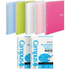 Kokuyo Campus Smart Ring Binders 5 Pack A5 Binder Notebooks in 5 Colors Up to 25 Sheets 20 Holes Slim Binder Folder and
