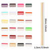 24 Pcs Book Binding Endbands 12 Inch 24 Colors Cotton Book Headband Materials Kit for Decor Bookbinding