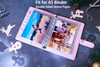 30 Pack 60 Pockets 5x7 UltraClear Photocard Sleeves for 6 Ring A5 Binder DoubleSided 1 Pocket Photo Pages Top Loading Sh