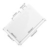 12pcs A6 Binder Pockets Clear Cash Envelopes Waterproof PVC Pouch Page Protectors for 6Ring Notebook Binder Pictures Fil