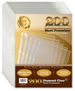 GOLD SEAL 200 Count Diamond Clear Sheet Protectors Added Anti Glare Coating Standard Durable Weight 85 x 11 Topload 200