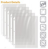 GOLD SEAL 250 Count Clear Heavyweight Poly Sheet Protectors 85 x 11 Extra Sturdy Secure Topload 250 Boxed Sheet Protecto