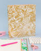 Lilly Pulitzer Cute 3 Ring Binder with Pockets and 3 Tab Dividers Thin Binder with Metal Rings 075 Inch Safari Sangria