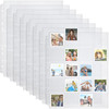 Fuyoooo 50 Pack Protective Photo Slide Pages Holds 20 35mm Slides Top Loading Photo Page Sleeves for 3 Ring Binder Holds