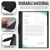 Teling 72 Pack Clear Report Covers with Clip Plastic Report Folder Cover with Clip Presentation Folders Paper Binder for