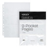 BCW Basics 9Pocket Pages 70 Pack Binder Sheets for Trading Sports Cards Archival Protectors for Collectibles
