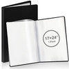A2 Heavy Duty Binder with Plastic Sleeves 17 x 24 Inch Portfolio Folder with 30 Clear Sheet Protectors Art Portfolio Fol