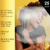GOLD SEAL Vinyl Record Outer Sleeves for 12 LPs 3 mils Thick Premium Heavyweight Record Cover Protectors HighDensity Dia