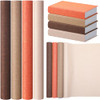 SmoothNovelty 4 Pcs Book Cloth Bookcover Fabric Surface with Paper Backed Book Binding Cloth Fabric Book Cover for Scrap