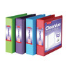 Cardinal 3 Ring Binders Binders for School and Office Durable 2 Inch Binder with Round Rings Holds 475Sheets ClearVue Co
