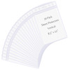 20 Pack 85 x 11 Sheet Protectors Clear Waterproof Resealable Page Protectors for Birth Certificate Plastic Document Cove
