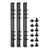 PATIKIL A5 6Hole Ring Binder Mechanisms 3 Set Binder Spines Replacement Black