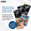 BCW Resealable Silver Age Comic Bags 200 ct Archival Quality AcidFree Protection for Silver Age Comic Books 7 18 x 10 12