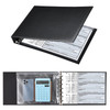 7 Ring Check Binder 3OnAPage Business Checkbook Holder 500 Checks Capacity with 20242030 Calendar Organizer Sleek Busine