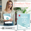 Deli 1inch 3 Ring Binder with 2 Interior Pockets 175 Sheets Capacity 1 inch Binders fits 11 x 85 US Letter Size Assorted