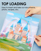 KTRIO No Holes Sheet Protectors 85 x 11 Inch Heavy Duty Clear Page Protectors Plastic Paper Document Sleeves Letter Size