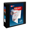 Avery HeavyDuty View 3 Ring Binder 3 Inch One Touch Slant Rings 35 Spine 1 Black Binder 79100