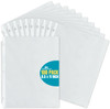 1InTheOffice Heavyweight Sheet Protectors 85 x 11 Plastic Sleeves for 3 Ring Binder Clear Top Load 100 Pack