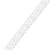Rayson 716 Plastic Spiral Binding Coil 80 Sheets Capacity 41 Pitch 111mm White Coil Binding Spines for Business and Educ