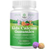 Natures Craft Tasty Kids Calcium Gummies - Vitamin D & Calcium Gummies for Children - Vitamin with & D for Muscle Bone Development Gelatin-Free Koshe