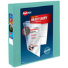 Avery HeavyDuty View 3 Ring Binder 15 Inch EZD Rings Great for Portfolios Office School Notebooks and More 1 Mint Binder
