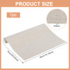 BENECREAT 295x157 Inch Book Bingding Cloth Natural Linen Surface Paper Backed Bookcover Bookbinding Cloth for Book Album